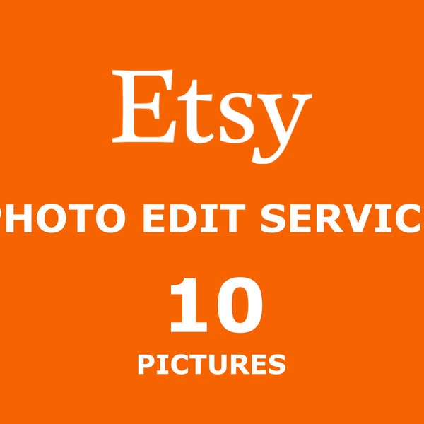Etsy Listing Photo Fix, Product Photography Retouch Service, Picture Editing Help, Image Background Removal Service for 10 Images.