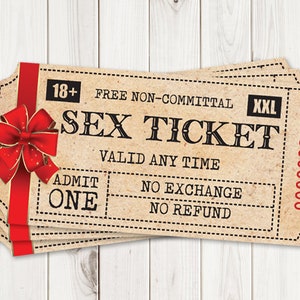 Free Sex Ticket Date - Etsy