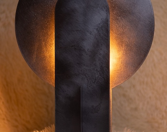 MAYABI - Indoor Metal Table lamp and Sculpture