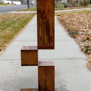 Instability: Geometric Metal Sculpture - Etsy