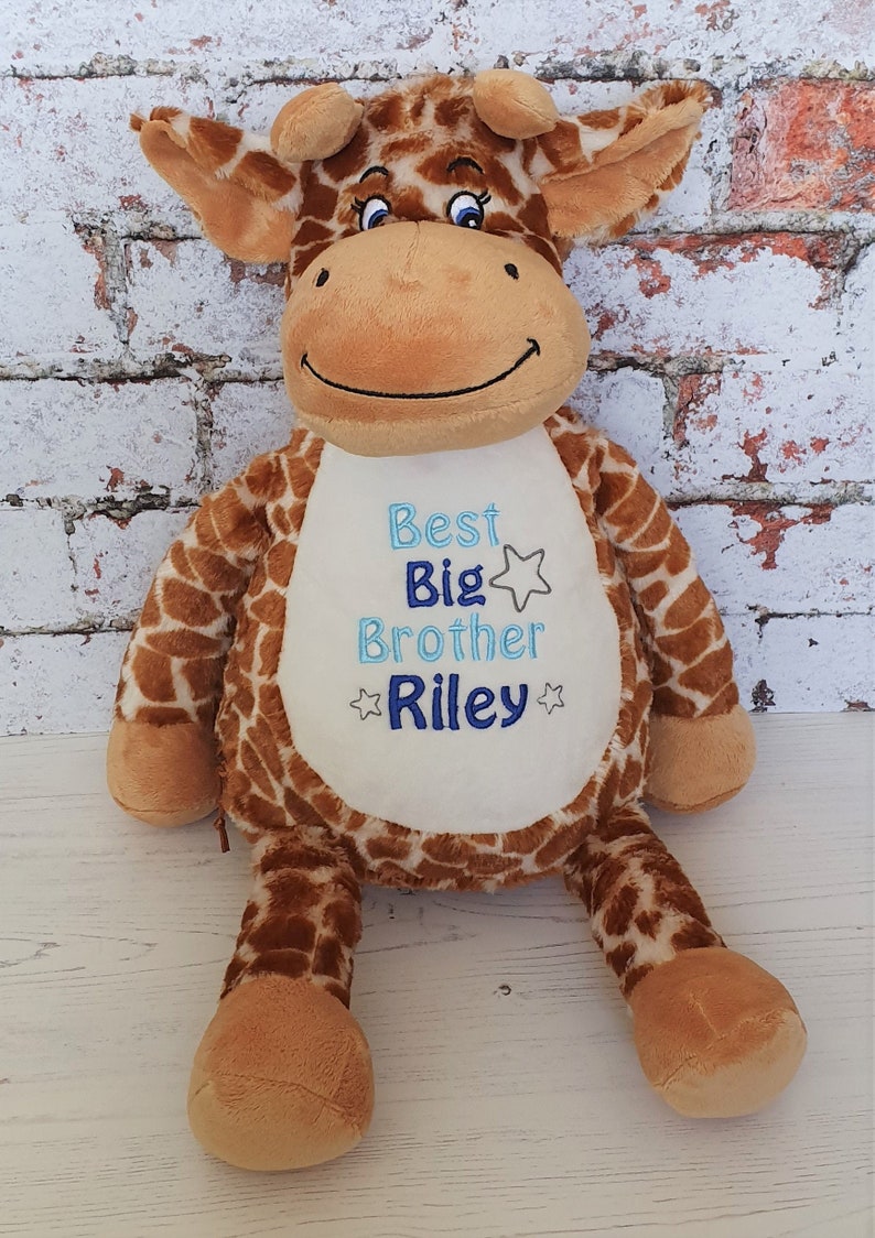 personalised big brother teddy