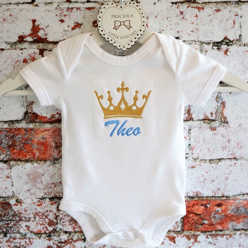 personalised t shirt for baby boy