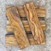 Olive Wood Barks, Olive Wood Blanks, Olive Wood Planks, Olive Wood Elements 9 inch * 2.55 inch. 23 cm * 6.5 cm 