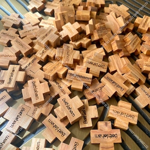 Olive wood crosses, Bethlehem crosses, Natural wood crosses, Wooden crosses, Holy Land crosses