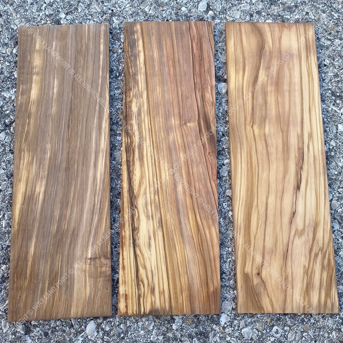 Madera de olivo tablones de madera de olivo tablas de madera Etsy