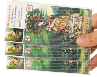 Polvere di roccia della Grotta del Latte della Chiesa della Grotta del Latte 3 pezzi, Polvere originale della Grotta del Latte, Polvere della Grotta del Latte di Betlemme