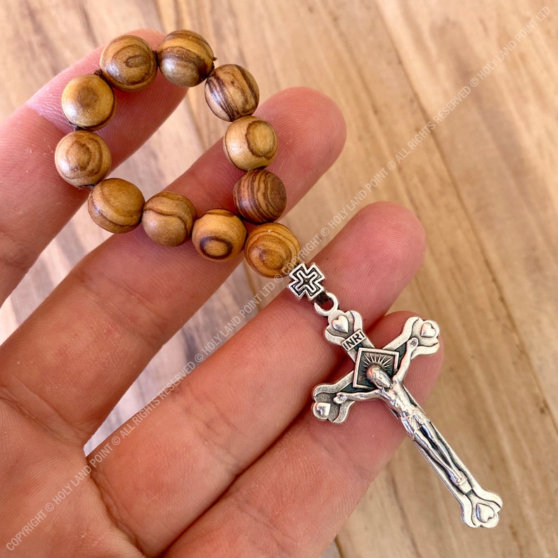 Ring Rosary Pocket Rosary Finger Rosary Catholic Rosary Etsy