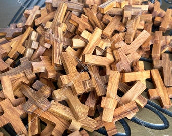 Olive wood crosses, Bethlehem crosses, Holy Land Crosses, Natural wood crosses, Wooden crosses