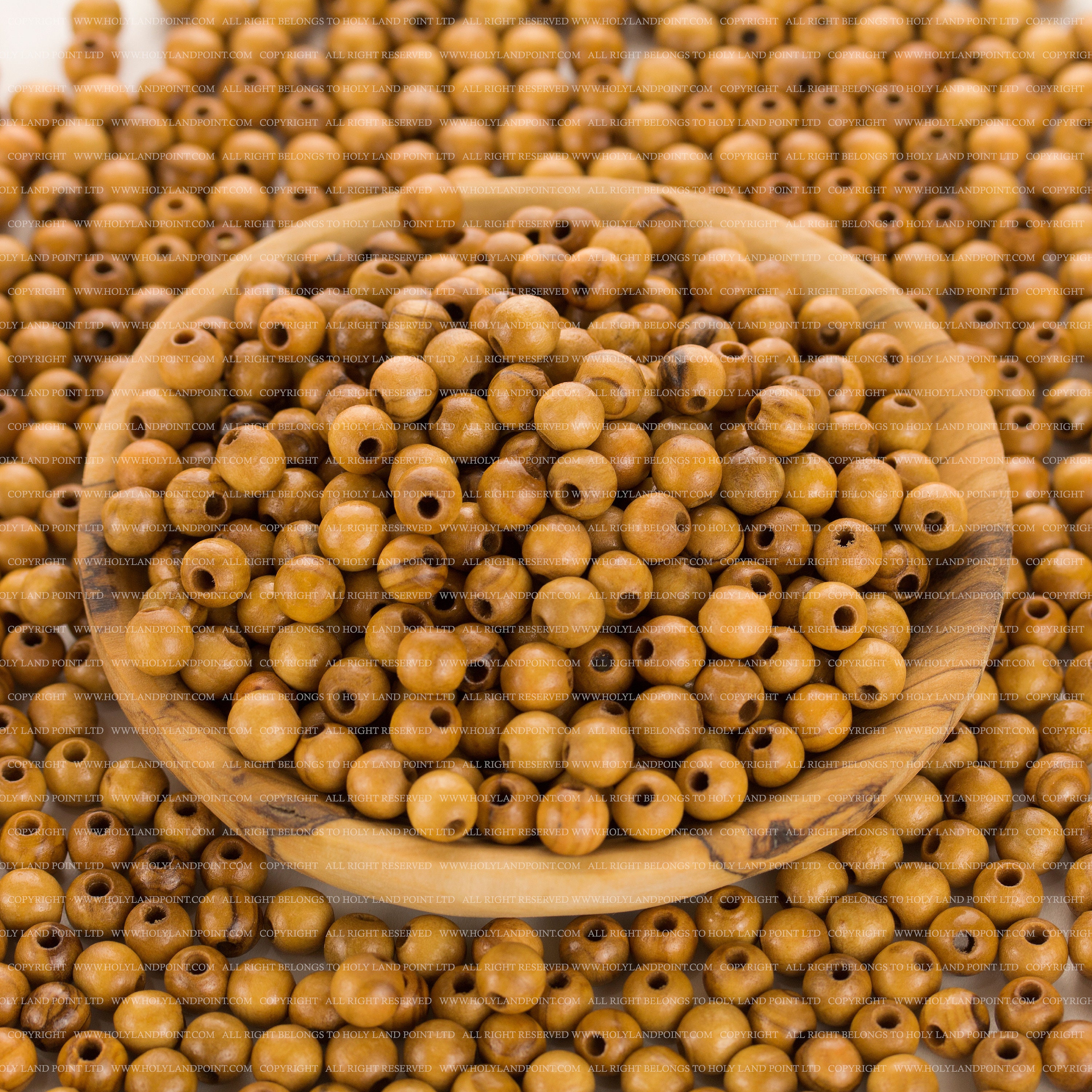 1000 Olive Wood Round Beads 7.5 mm Rosary Beads Rosary Maker | Etsy