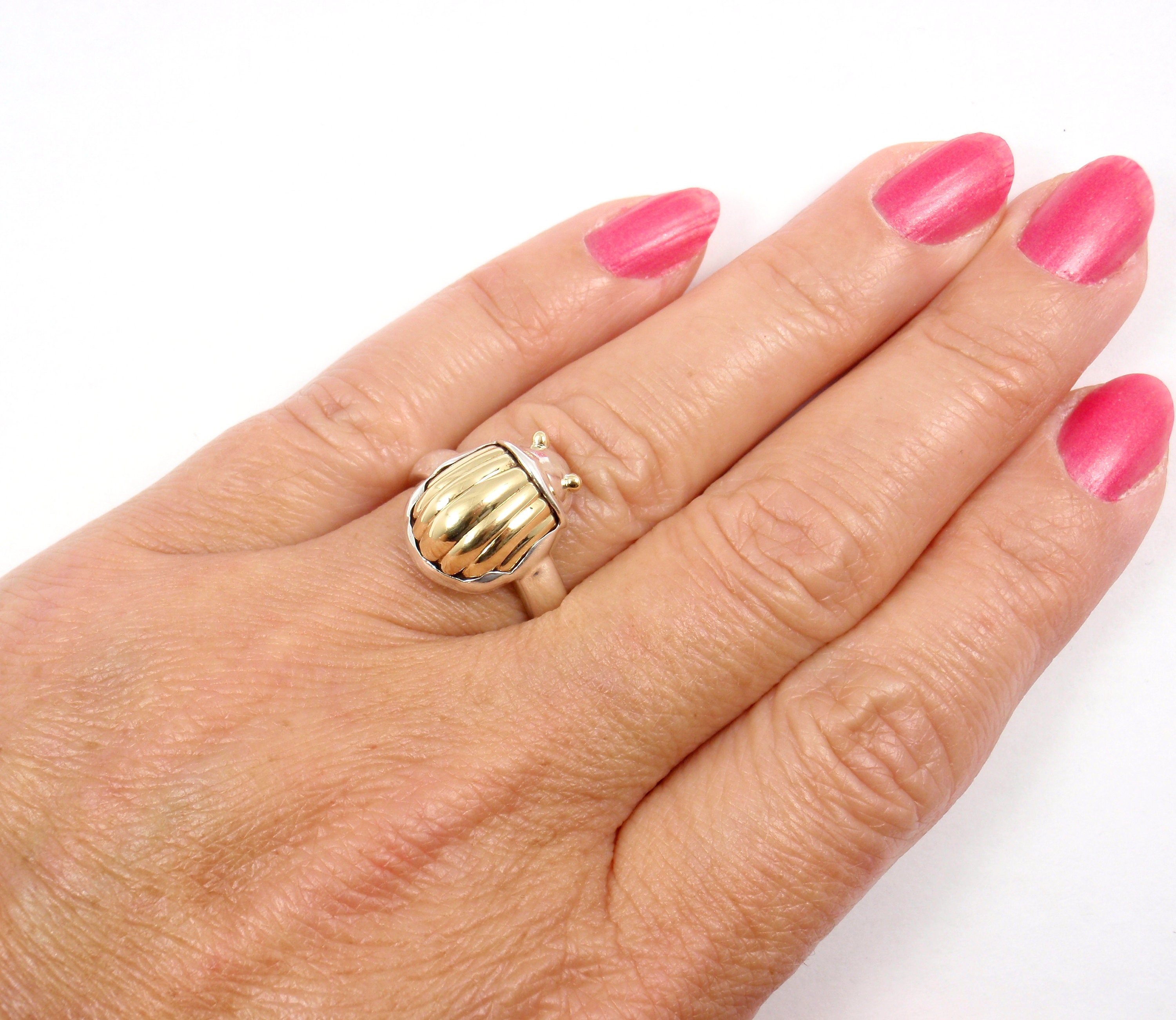 Tiffany scarab ring deals