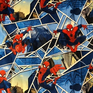 Spider Man Cotton Fabric