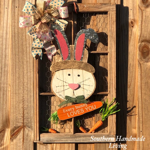 Bunny Wall Decor Picture