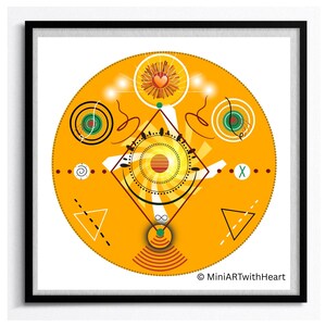 Magic Power Circle · MPC No. 1 – Unique Digital Artwork (No AI) with Usage Rights