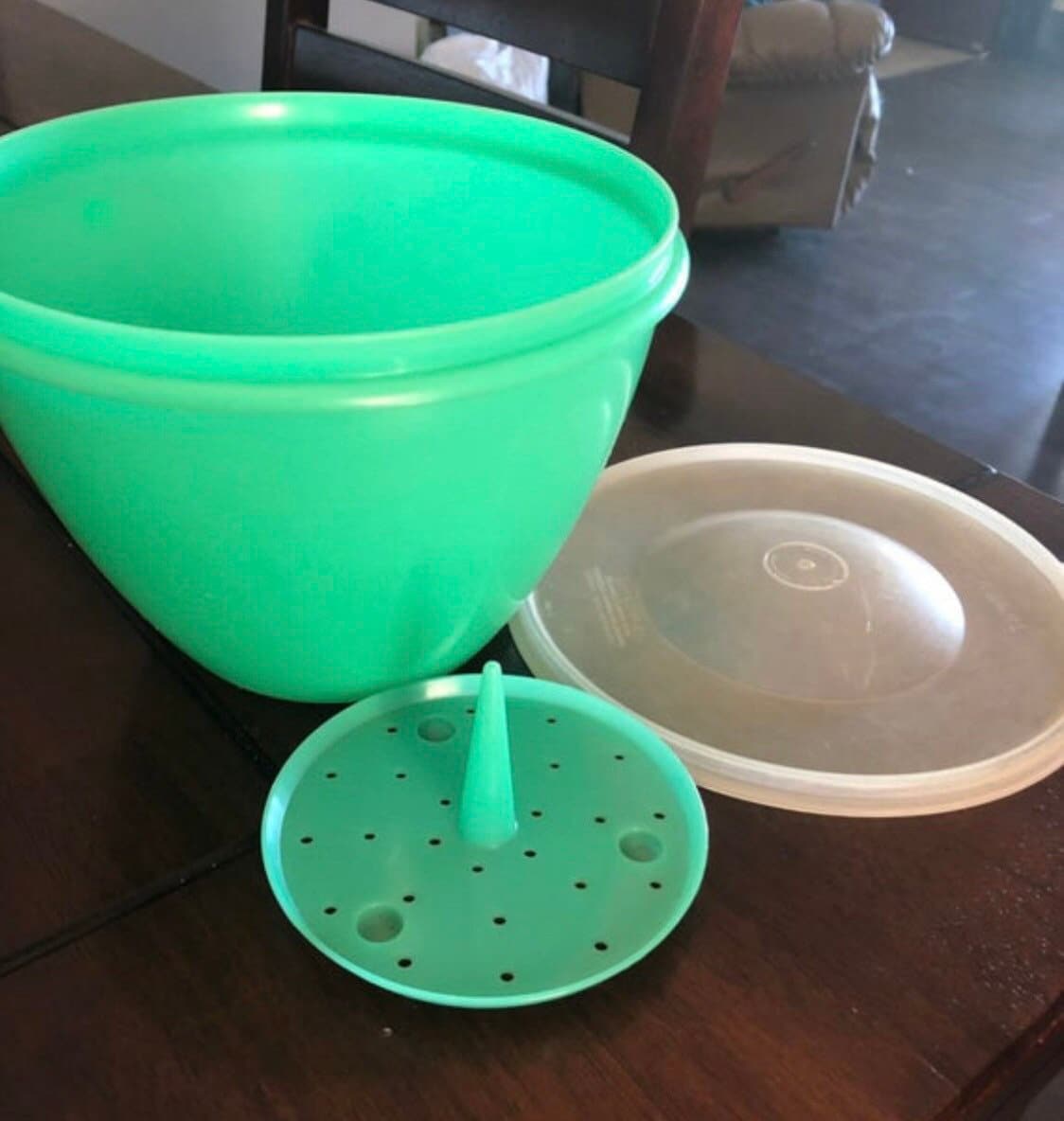 Vintage Tupperware three piece lettuce crisper keeper with Etsy