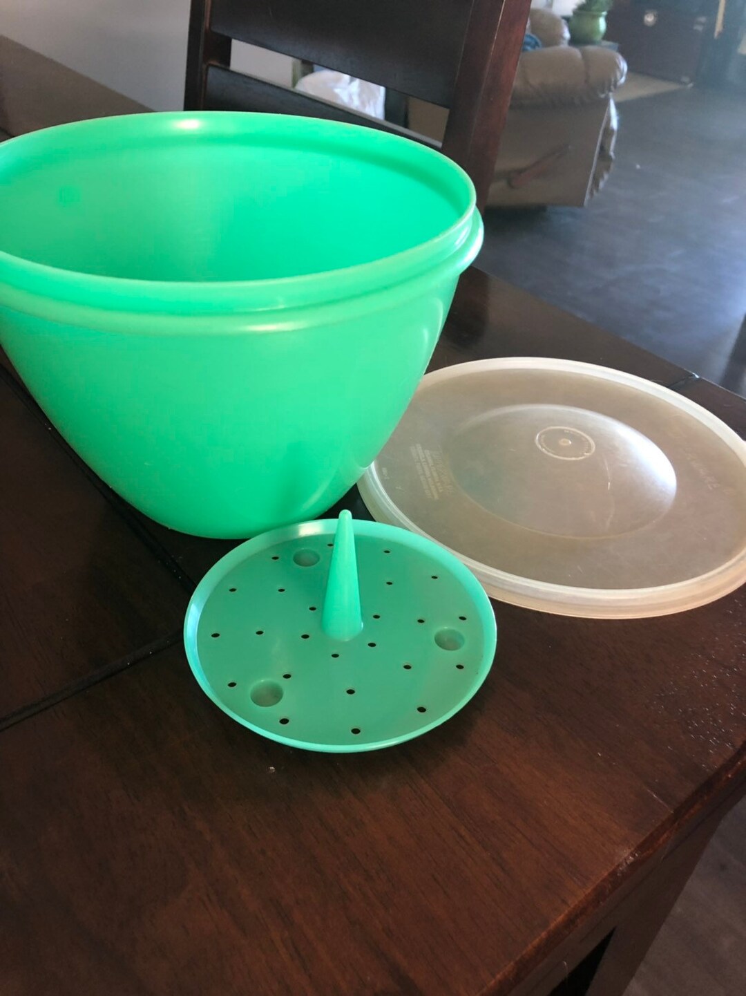 Vintage Tupperware Lettuce Crisper Keeper Holder Best Kitchen Etsy