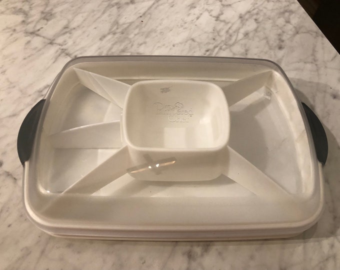 The Pampered Chef Chillzanne Rectangular Rectangle Party Serving Center