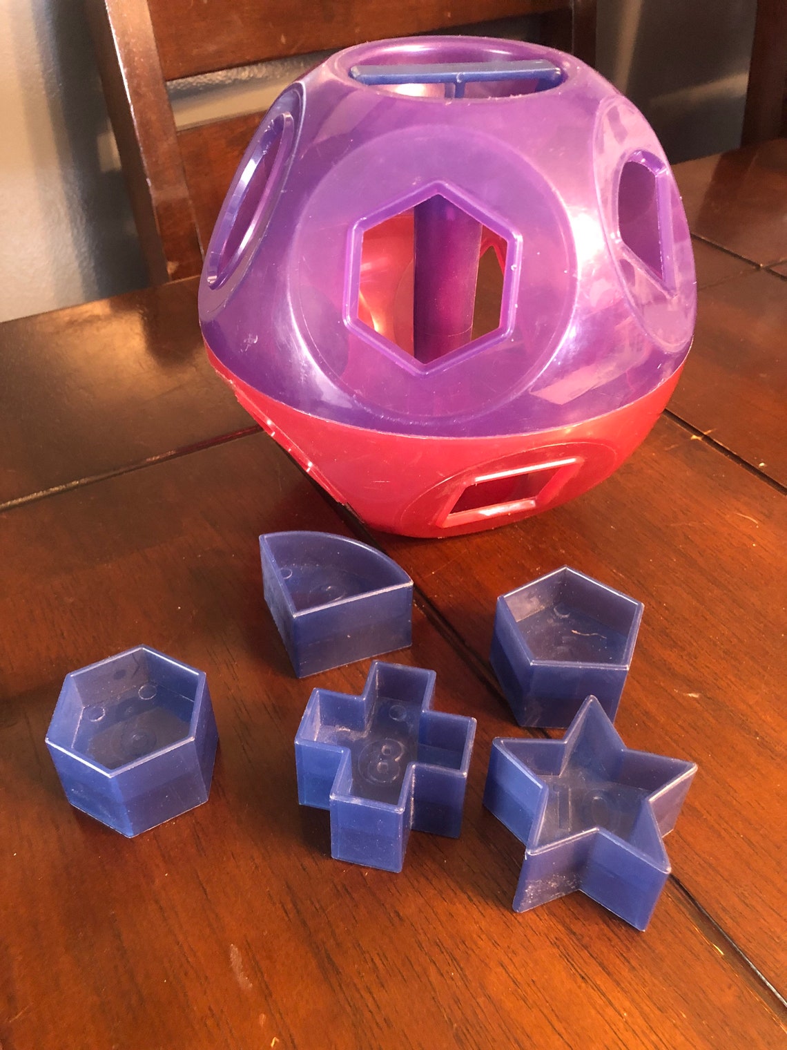 Vintage Tupperware children's shape o ball toy FREE Etsy