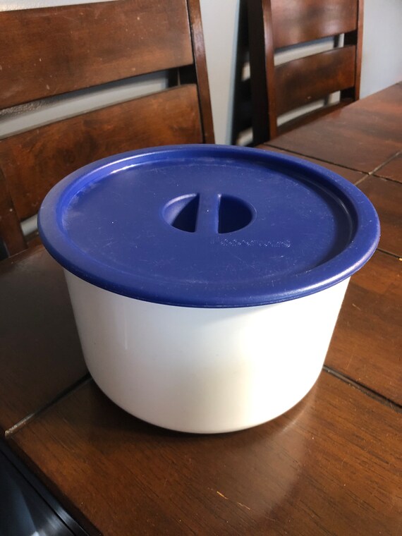Vintage Tupperware Coffee Filter Grounds Beans Canister Keeper Etsy