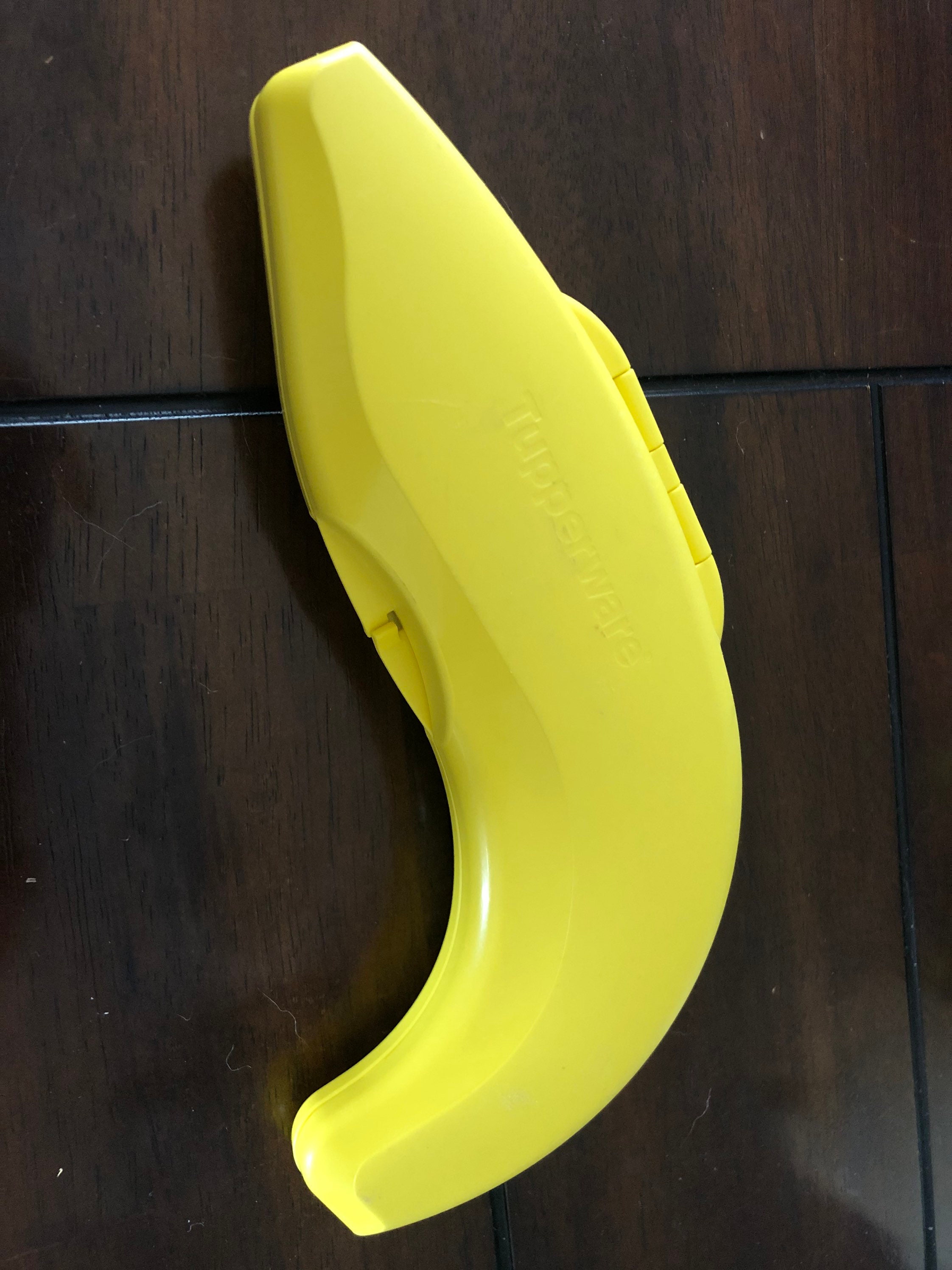 Vintage Tupperware Yellow Banana Fruit Lunch Keeper FREE Etsy UK