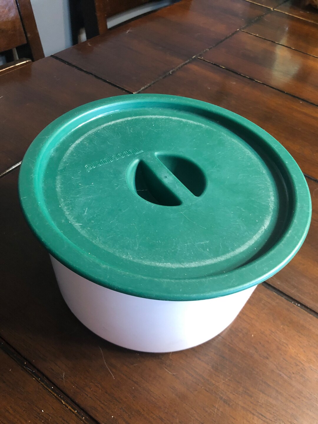 Vintage Tupperware Coffee Filter Grounds Beans Canister Keeper Etsy