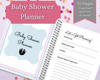 Baby Shower Planner Etsy