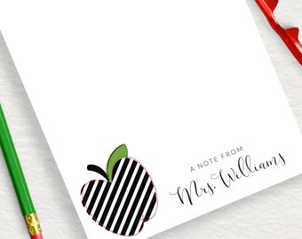 Black White Notepad Etsy Black White Notepad Etsy
