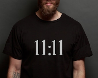 11:11 T-Shirt, Positivity Shirt, Wishes, Unisex Jersey Short Sleeve Tee