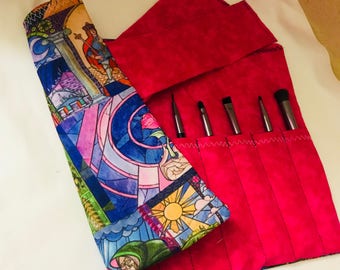 Enchanted rose 10 slot brush roller