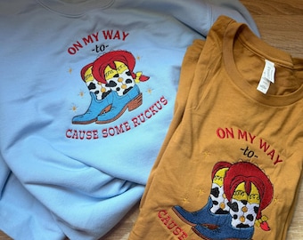 On my Way - Jessie Embroidered Shirt
