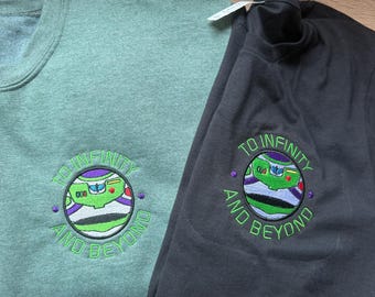 To Infinity and Beyond Embroidered Shirt