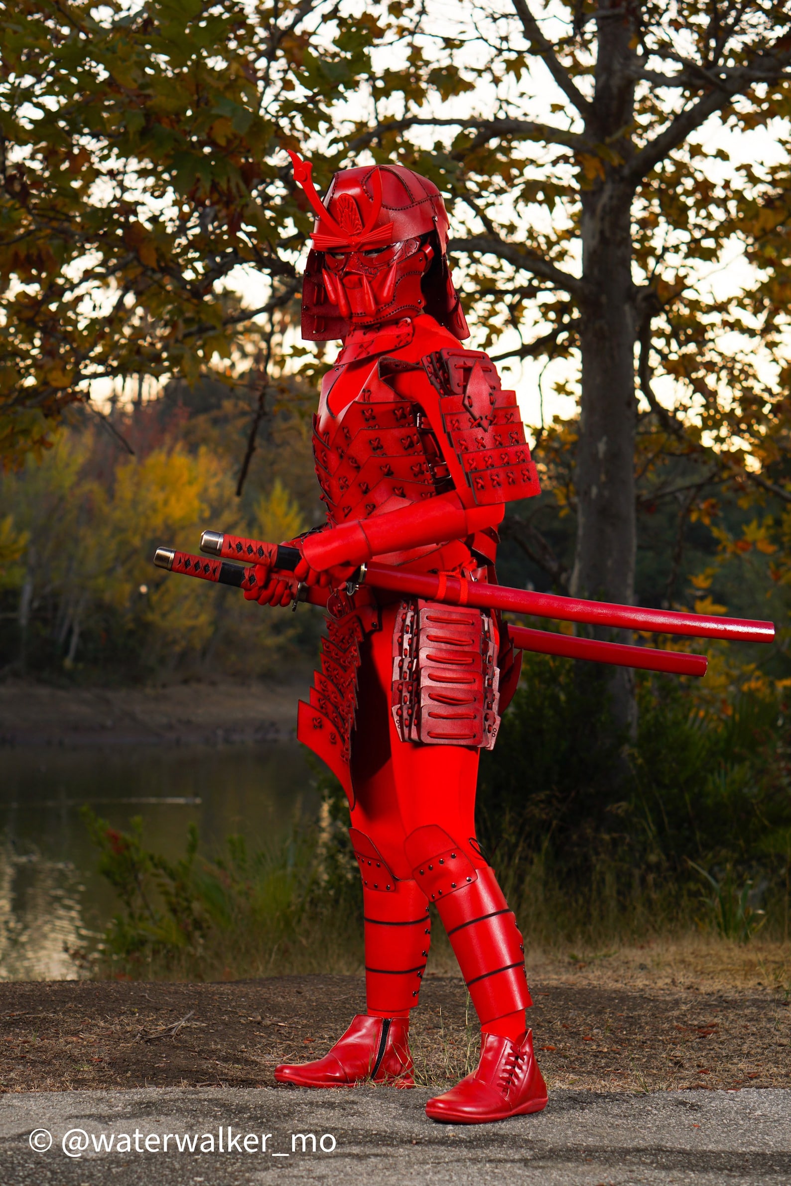 Female Samurai Armor Samurai Folding Armor Etsy