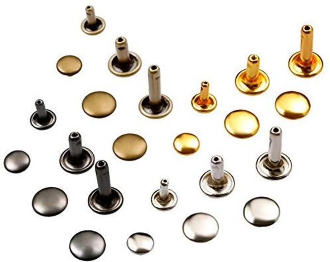4mm Cap Rivets 50ct Small Rivets for Leather Clothing Etsy