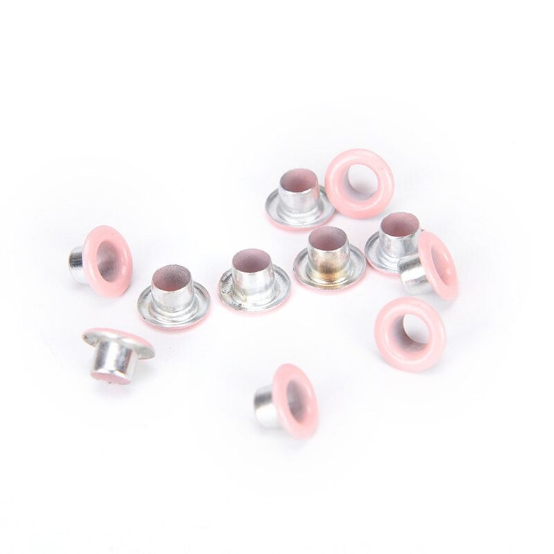 Colored Eyelets 4mm Eyelets for Leather Clothing Crafts Etsy UK