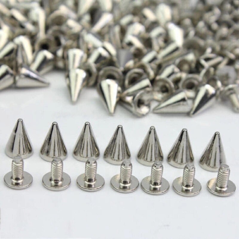 Spike Rivets Screwpost Cone Spike Rivets for Bracelets Etsy