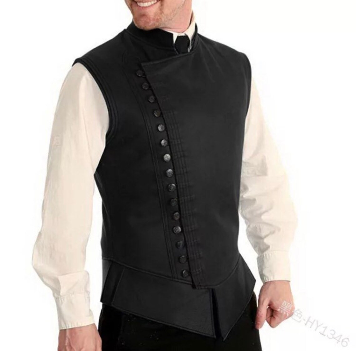 Leather Vest Armor Etsy