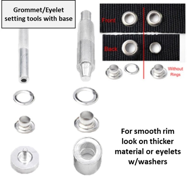 Colored Eyelets 4mm Eyelets for Leather Clothing Crafts Etsy UK