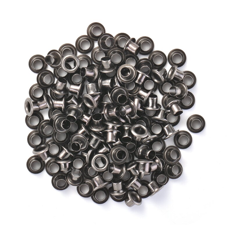 Tiny Grommets 50ct 1mm 12mm Eyelets With Washers Small Etsy Canada