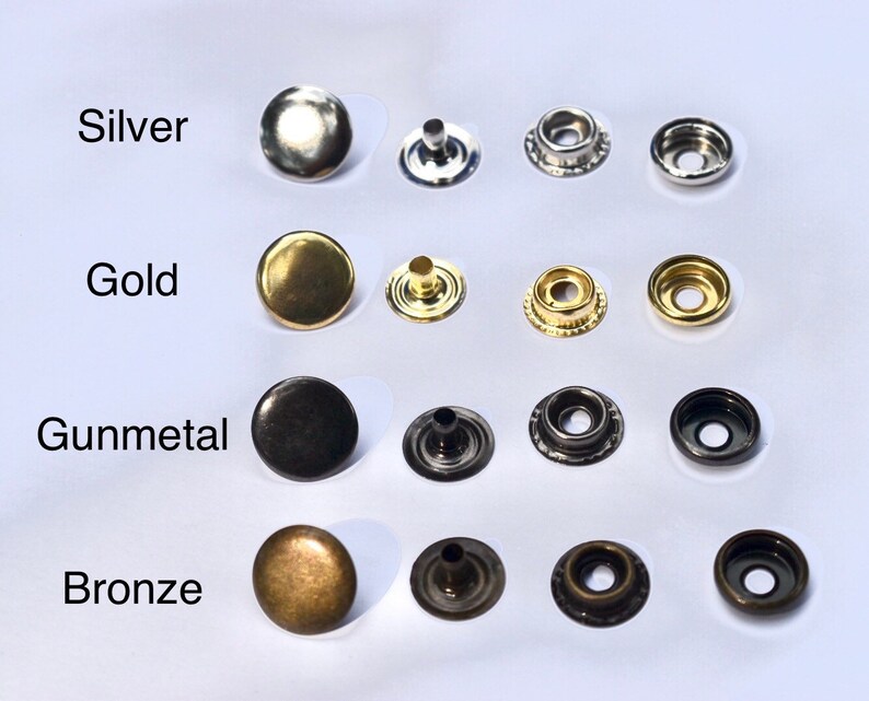 Metal Snaps 633 201 203 Line 20 Line 24 Metal snaps 40pcs Etsy