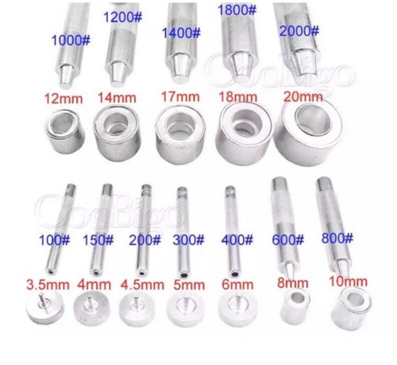 Rivet Setting Tools Cap Rivet Tool Dome Rivet Tool Etsy Australia