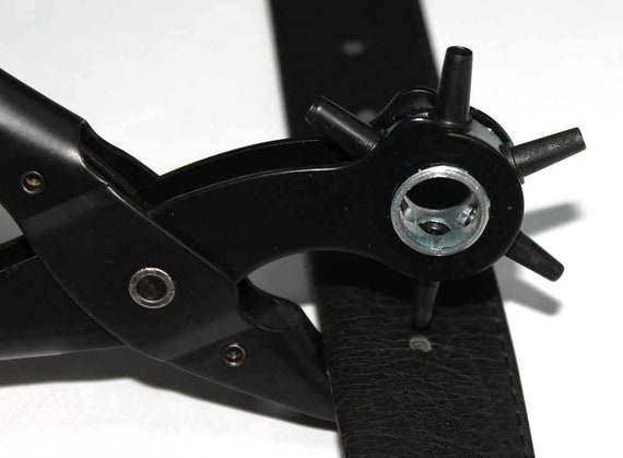 Perforadora rotativa Perforadora de cuero para trabajos en cuero