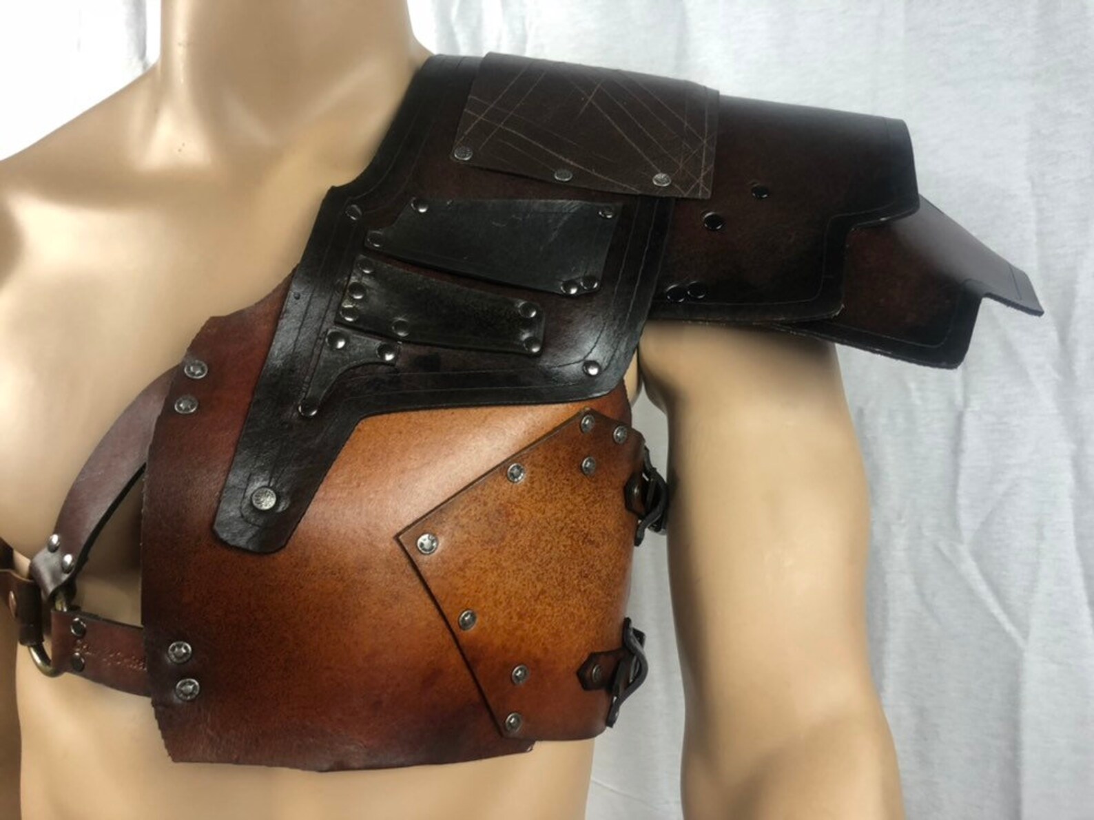 Armadura De Cuero De Gladiador Despiadado