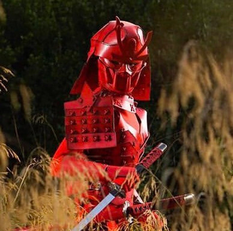 Female Samurai Armor Samurai Folding Armor Etsy