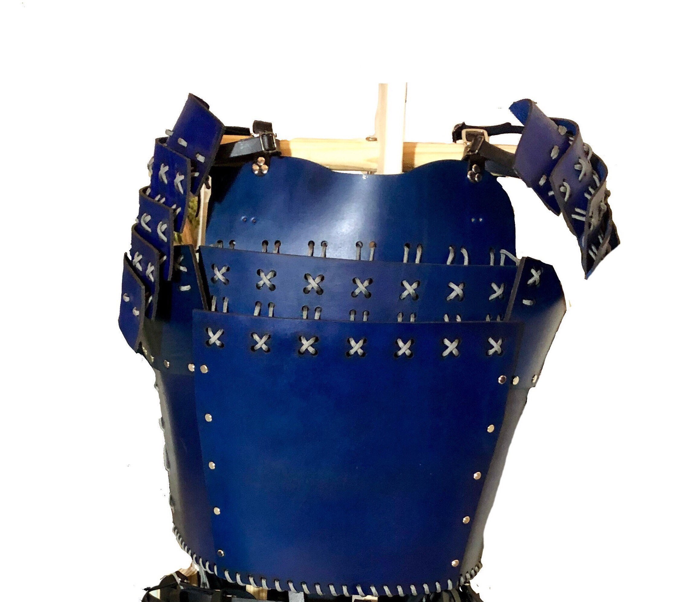 Samurai Armor Chestpiece and Shoulders Samurai Folding Armor Etsy