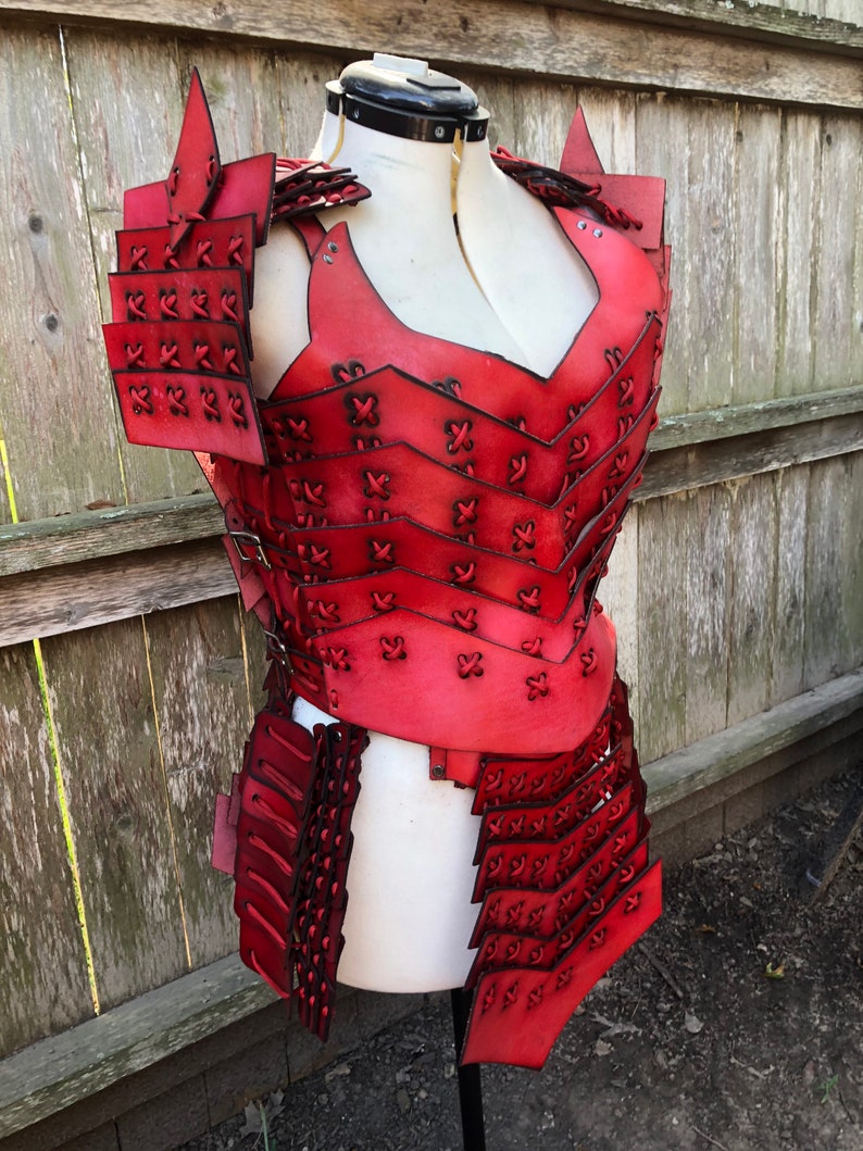 Female Samurai Armor Samurai Folding Armor 1 Etsy