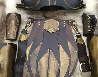 Achilles Leather Armor set - Child and adult sizes