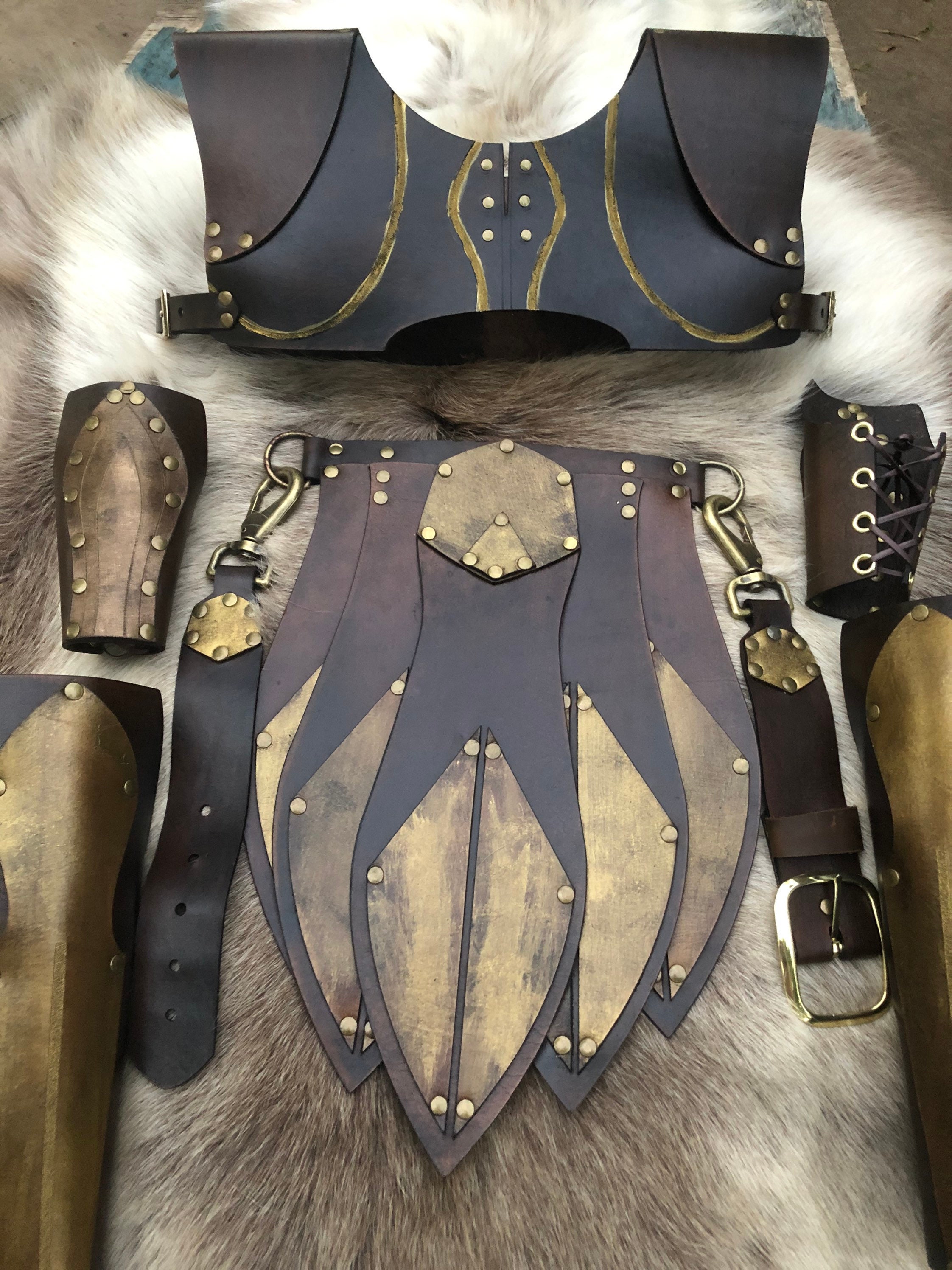 Real Leather Medieval Chest Armour Ancient Cosplay Costume-A1 : :  Clothing, Shoes & Accessories