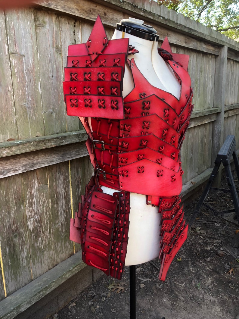 Female Samurai Armor Samurai Folding Armor Etsy