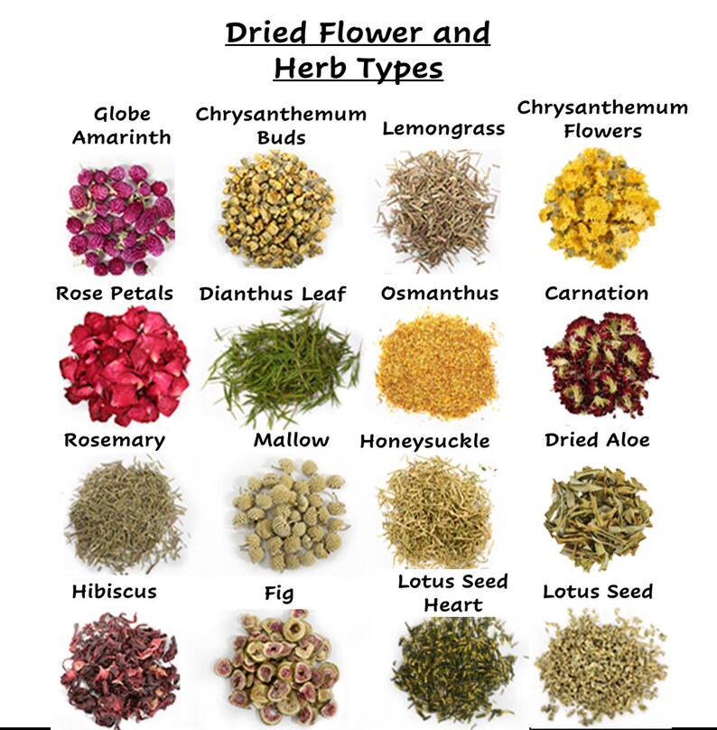 Bulk Dried Flowers for Resin Soaps Candles Aromatherapy Etsy
