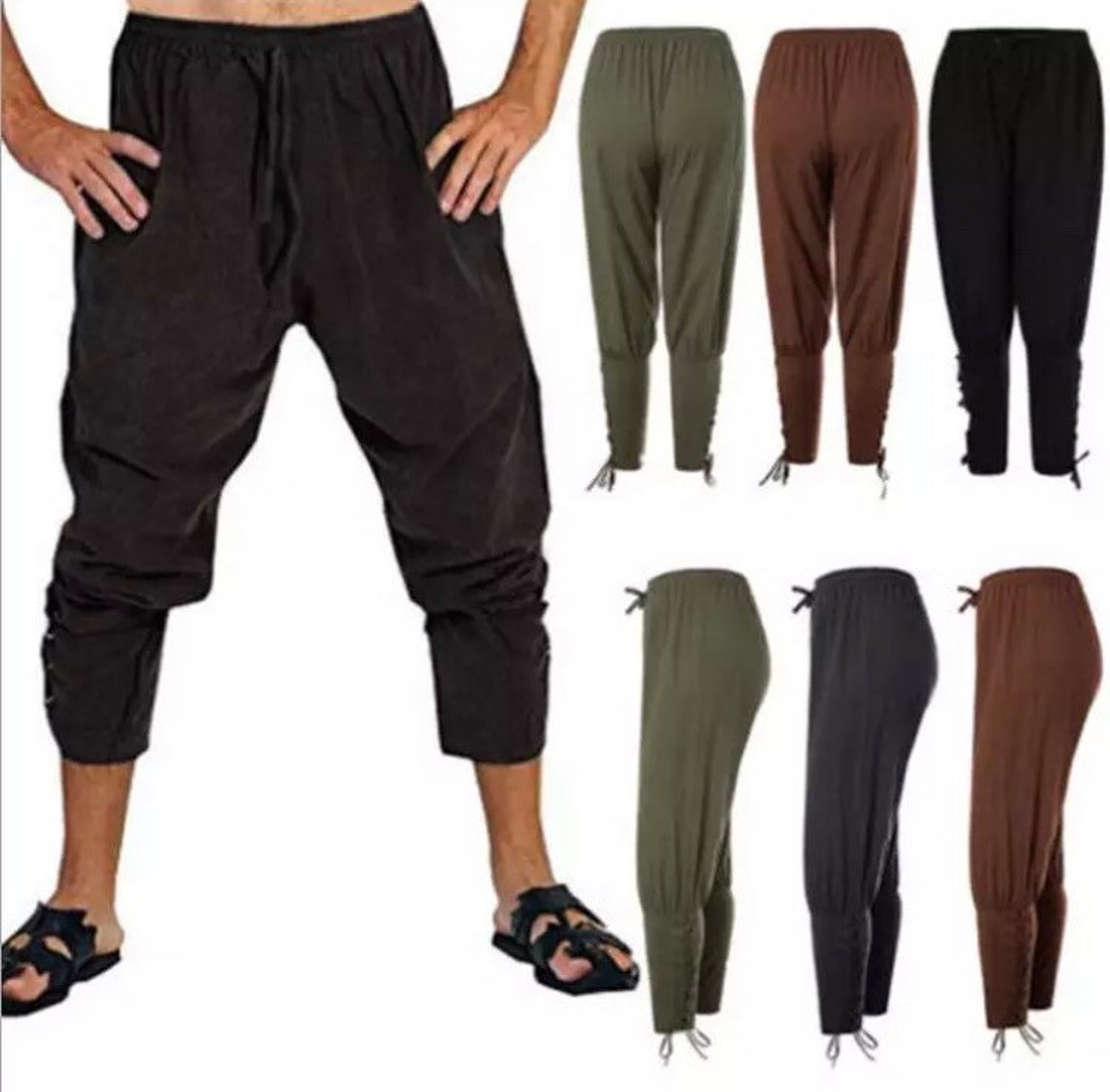 Medieval Pirate Pants XL Armor Lightweight cotton pants for Etsy
