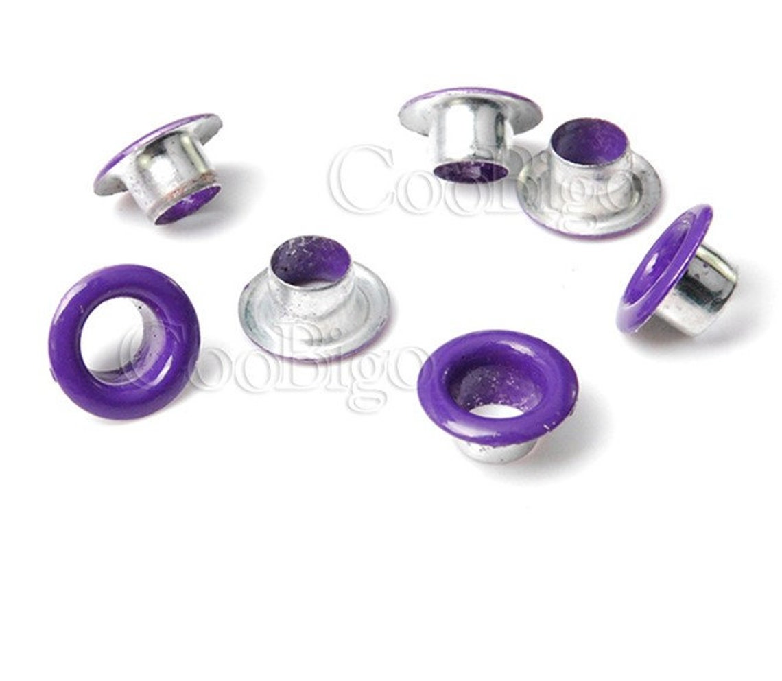 Colored Eyelets 50ct 3mm Eyelets for Leather Clothing Etsy